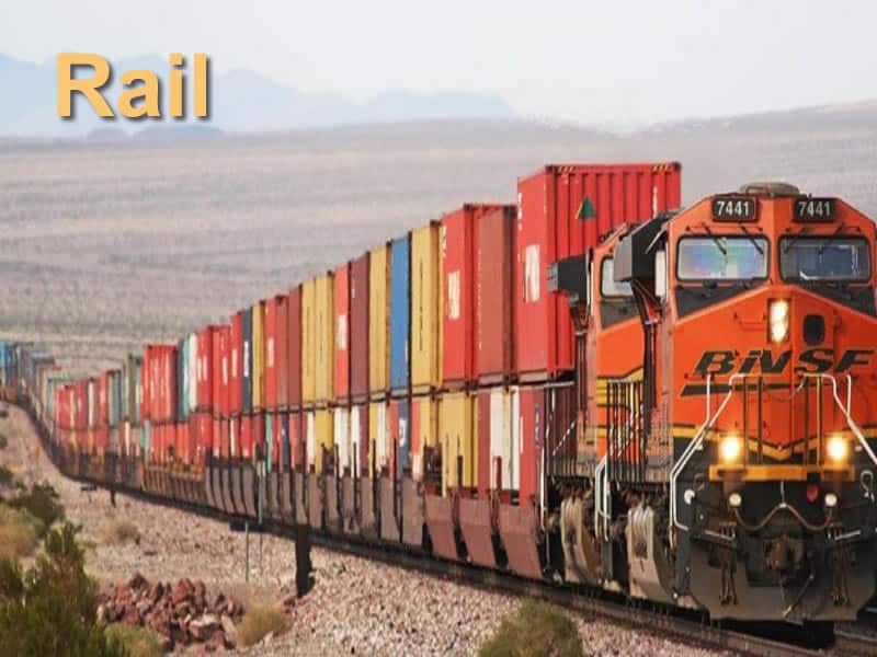 Rail Freight service from Zetman ESL
